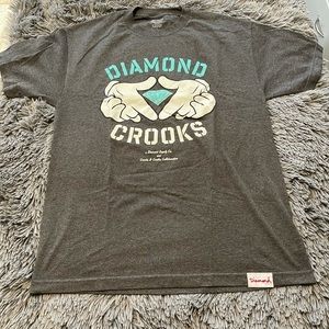 Diamond Supply Co. x Crooks & Castles Men’s tee